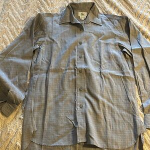 Lacoste grey button down long sleeve size 4
